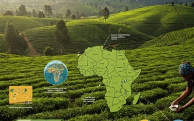 Les terroirs d&rsquo;exception du thé en Afrique : analyse des microclimats