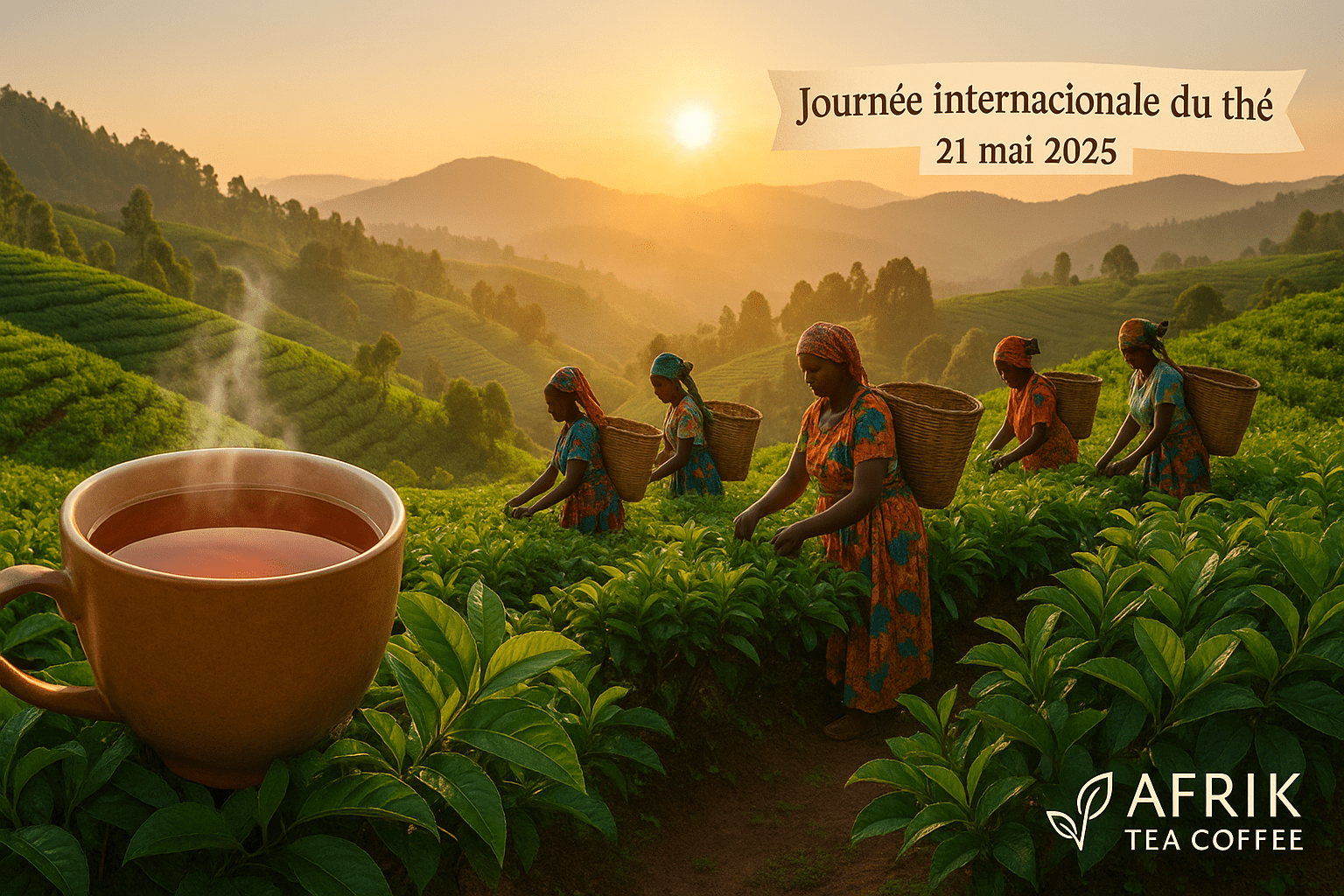 Journee internationnal du thé _ Afrik Coffee tea media