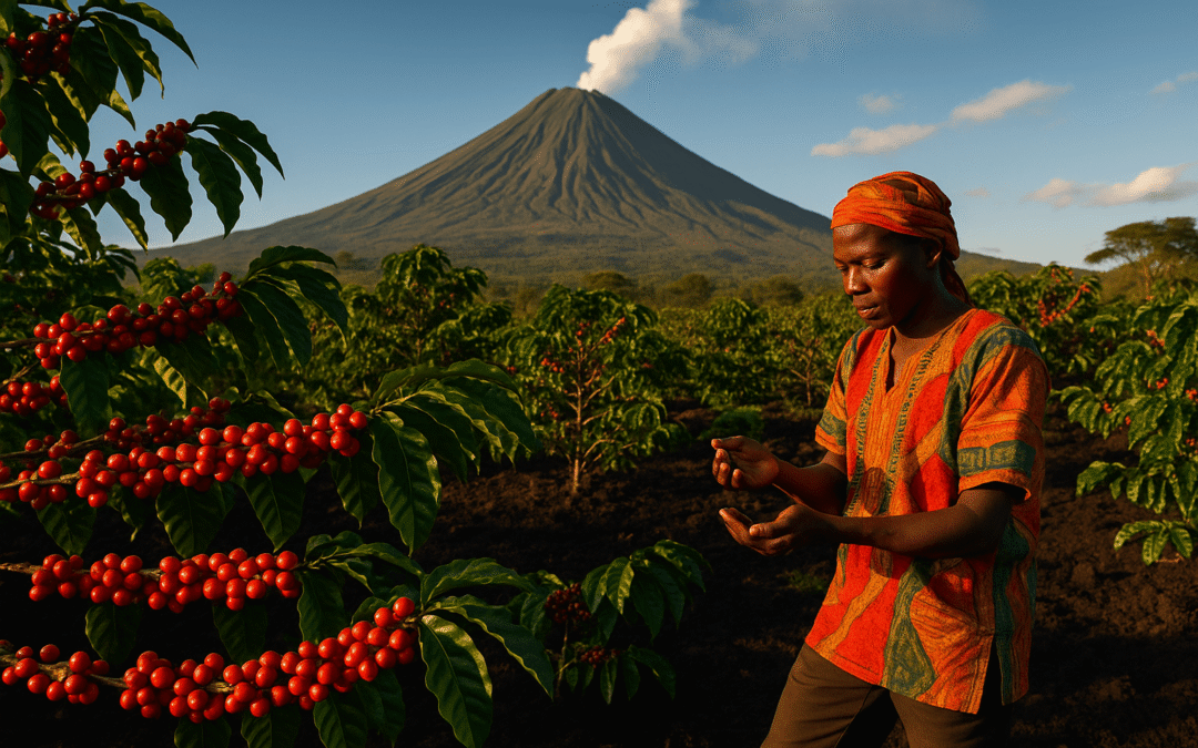 Guide des origines volcaniques du café africain : Quand les terroirs forgés par le feu donnent naissance à l&rsquo;excellence